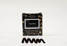 Load image into Gallery viewer, Diamine Fountain Pen Ink Cartridges - Onyx Black
