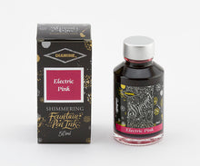 Load image into Gallery viewer, Diamine Shimmering Ink 50ml - Electric Pink
