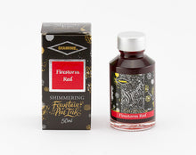 Load image into Gallery viewer, Diamine Shimmering Ink 50ml - Firestorm Red

