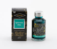 Load image into Gallery viewer, Diamine Shimmering Ink 50ml - Spearmint Diva
