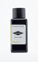 Load image into Gallery viewer, A bottle of 30ml Diamine Wagner fountain pen ink, in front of a white background.
