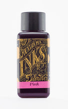 Load image into Gallery viewer, A bottle of 30ml Diamine Pink fountain pen ink, in front of a white background.
