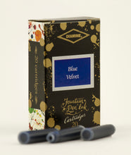 Load image into Gallery viewer, Diamine Fountain Pen Ink Cartridges - 150th Anniversary - Blue Velvet

