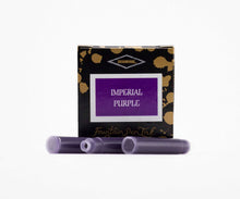 Load image into Gallery viewer, Diamine Fountain Pen Ink Cartridges - Imperial Purple
