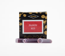 Load image into Gallery viewer, Diamine Fountain Pen Ink Cartridges - Passion Red
